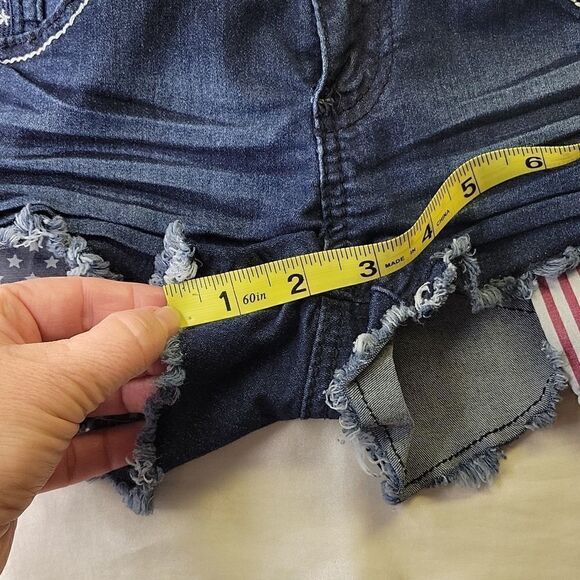 Rue21. Short shorts. Americana. Size 0. EUC - Picture 6 of 9